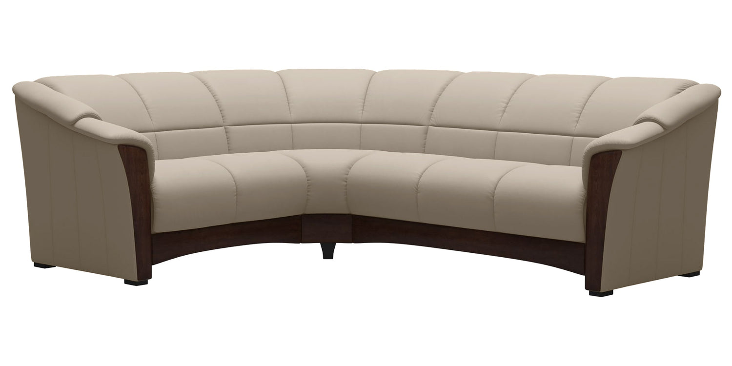 Oslo | C23 Sectional Sofa with Wood