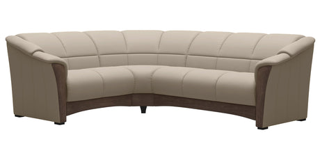 Oslo | C23 Sectional Sofa with Wood