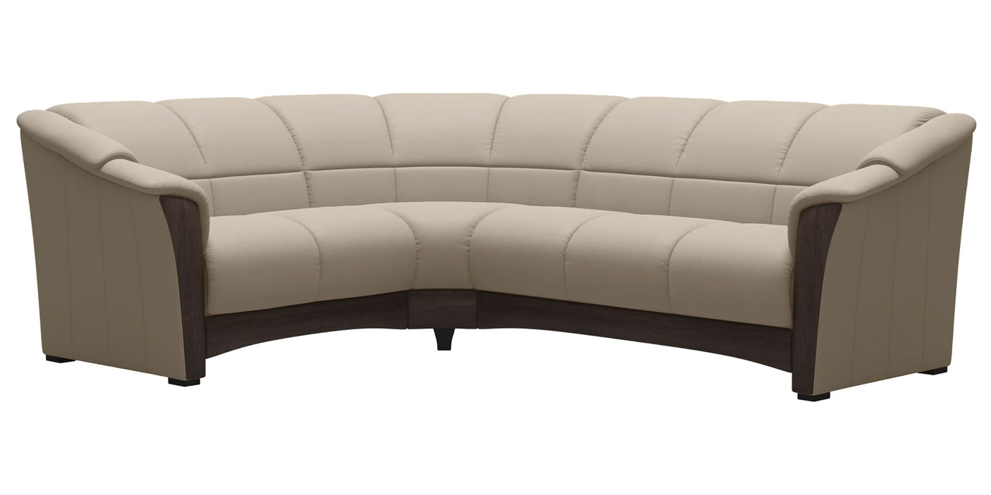 Oslo | C23 Sectional Sofa with Wood