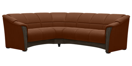 Oslo | C23 Sectional Sofa with Wood