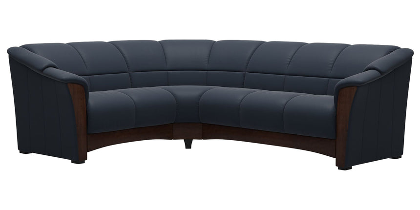 Oslo | C23 Sectional Sofa with Wood