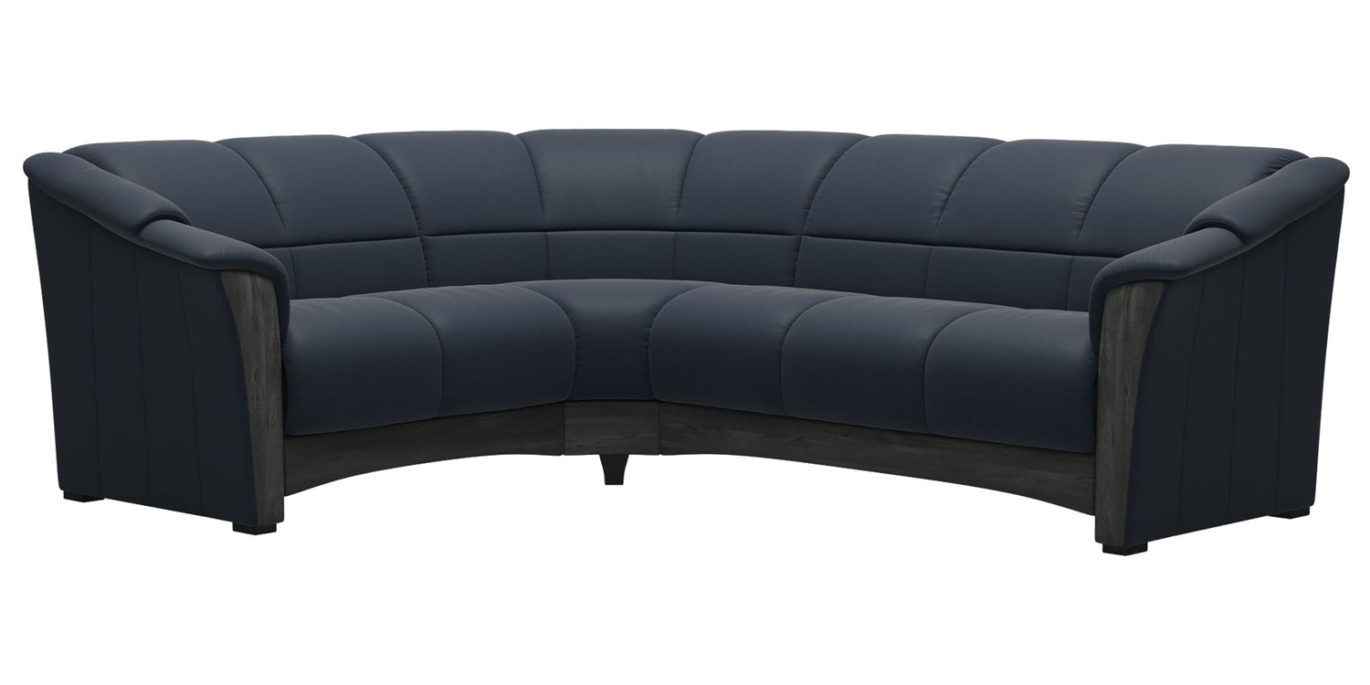 Oslo | C23 Sectional Sofa with Wood