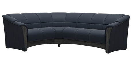 Oslo | C23 Sectional Sofa with Wood