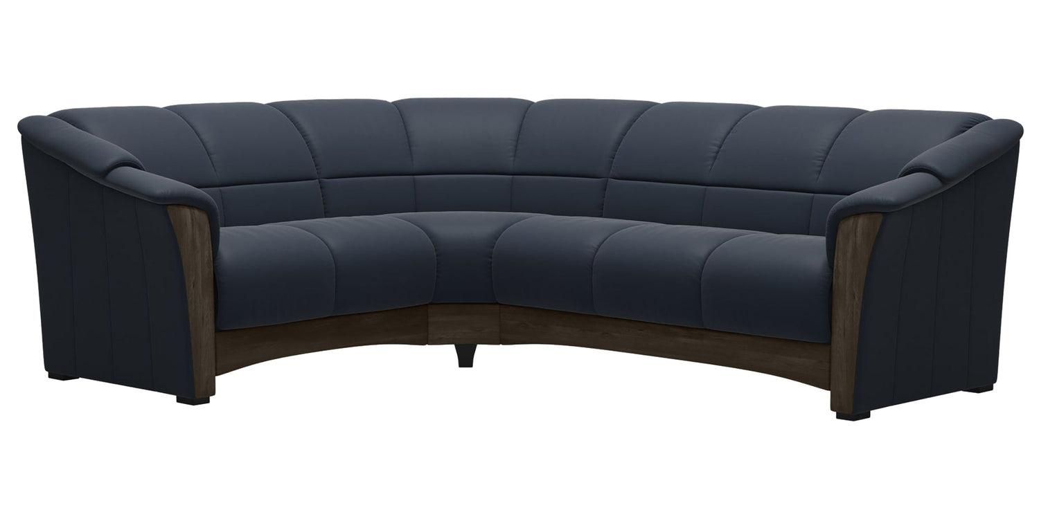 Oslo | C23 Sectional Sofa with Wood