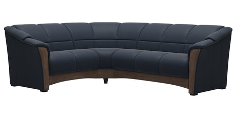 Oslo | C23 Sectional Sofa with Wood