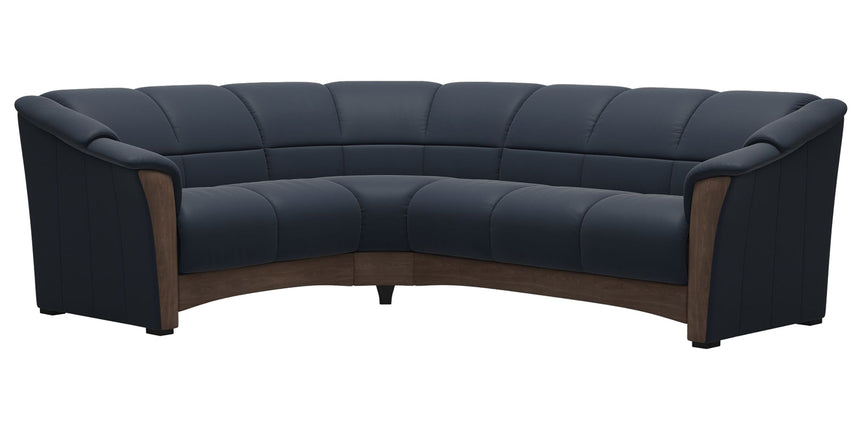Oslo | C23 Sectional Sofa with Wood