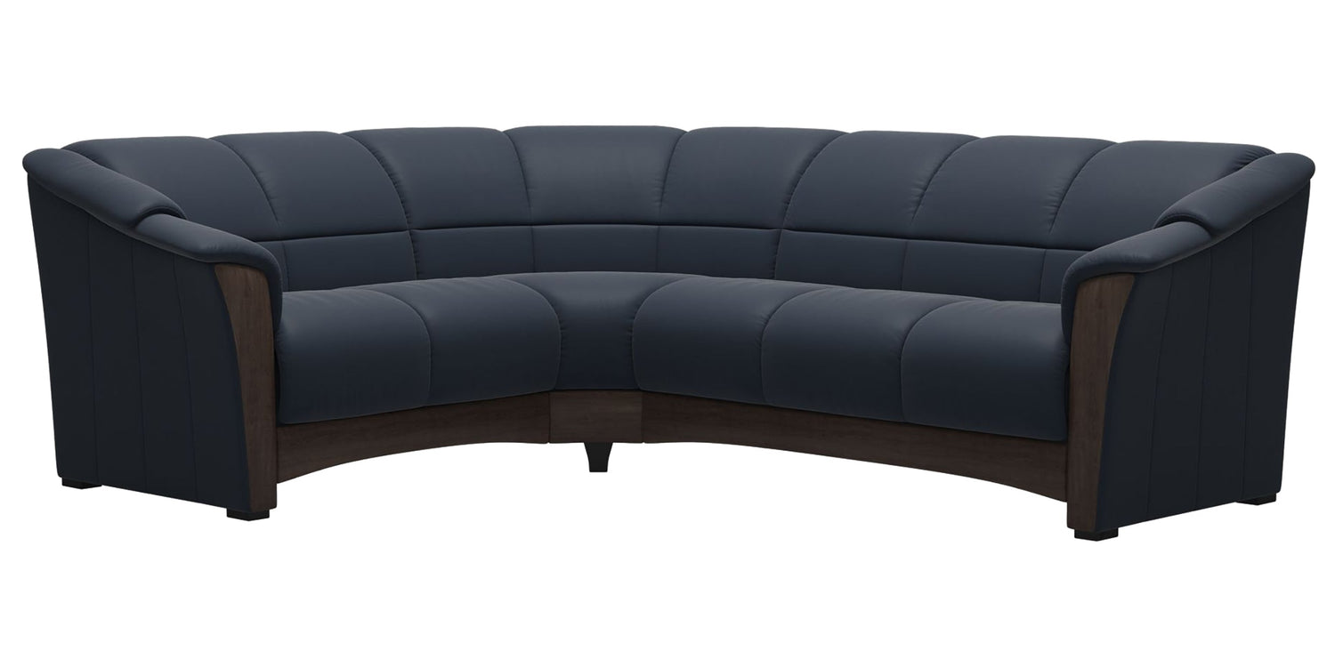 Oslo | C23 Sectional Sofa with Wood