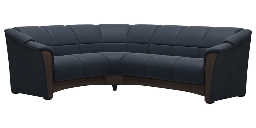 Oslo | C23 Sectional Sofa with Wood
