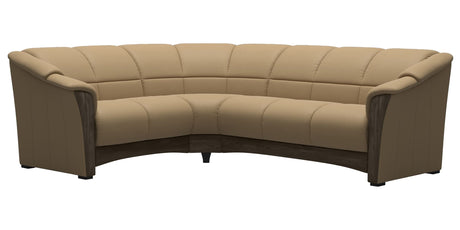 Oslo | C23 Sectional Sofa with Wood
