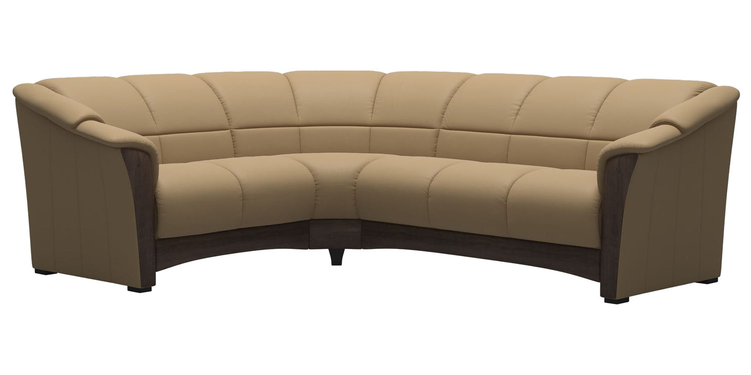 Oslo | C23 Sectional Sofa with Wood