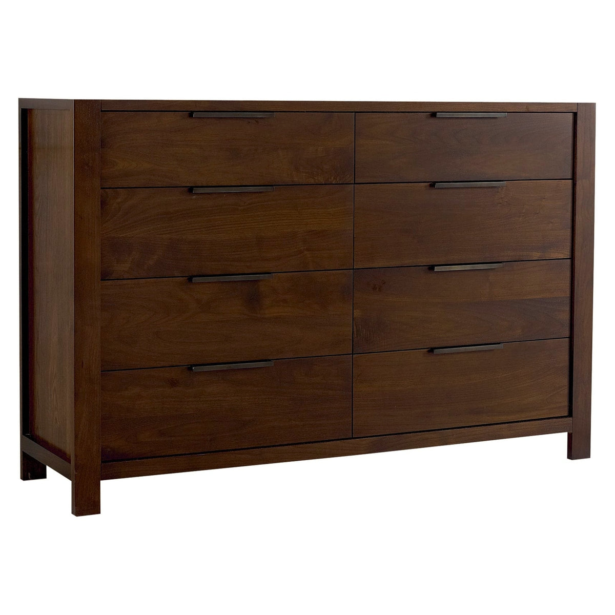 West Bros Phase Master Chest in 80 Walnut, on white