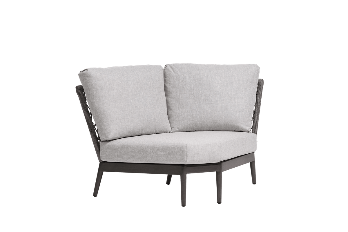 Poinciana Curved Corner Chair