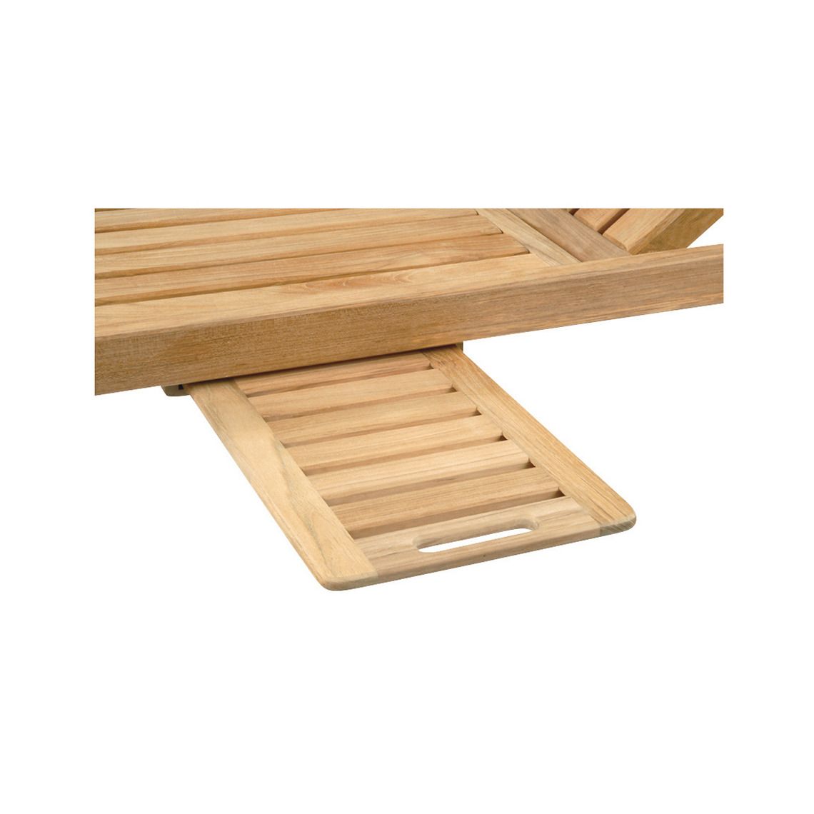 Classic Adjustable Knee-Bend Chaise Lounge with Wheels