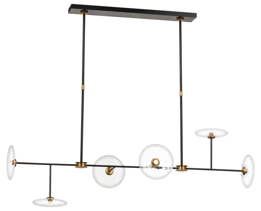 Calvino Large Linear Chandelier