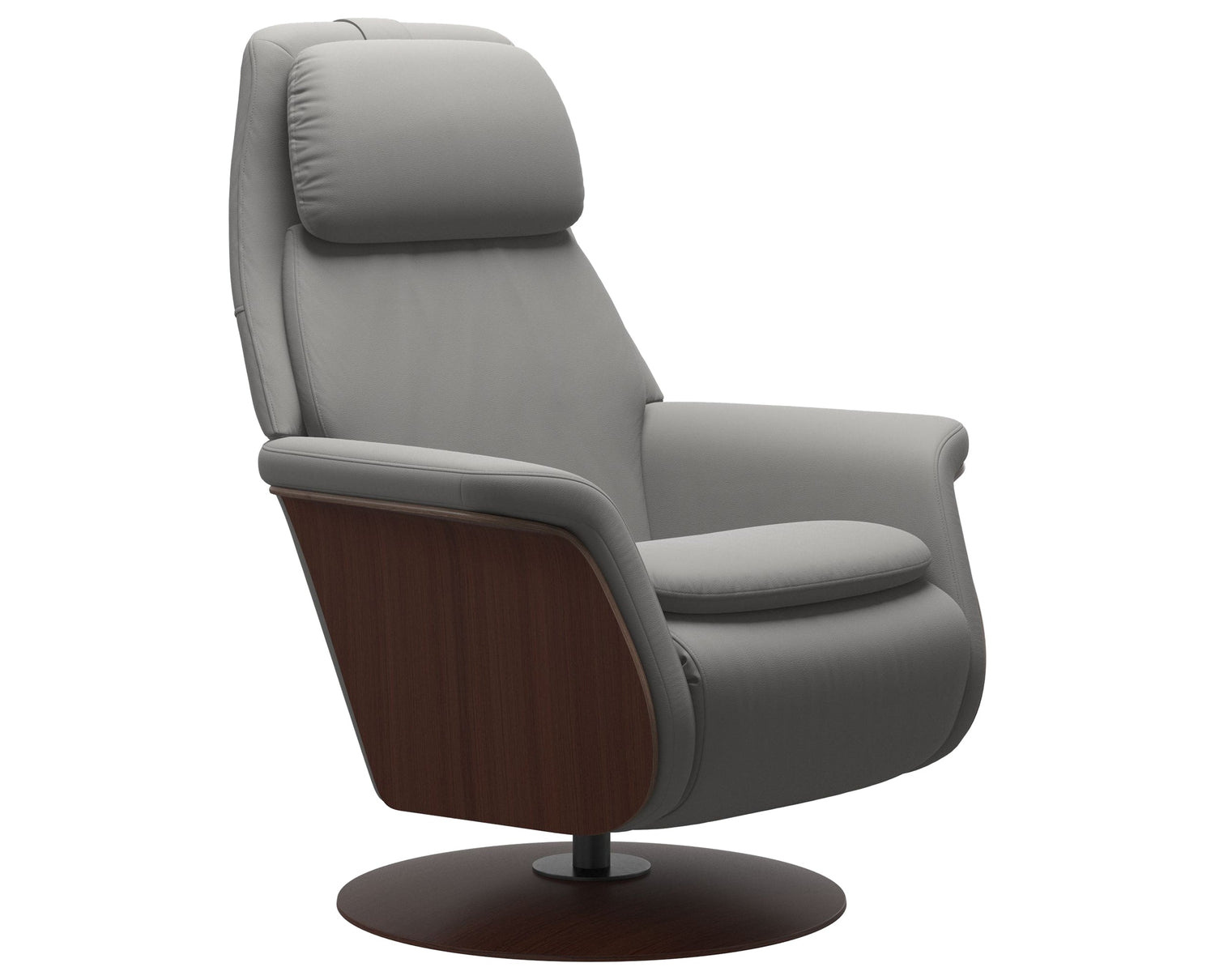 Sam Recliner | Wood Disc Base