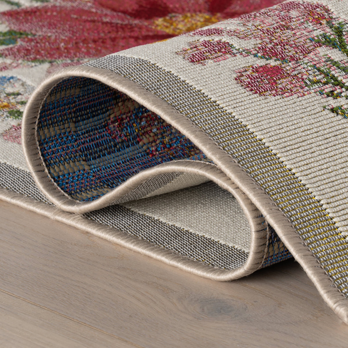 Dash & Albert Solari Floral Indoor/Outdoor Rug in Multicolour, photo 7
