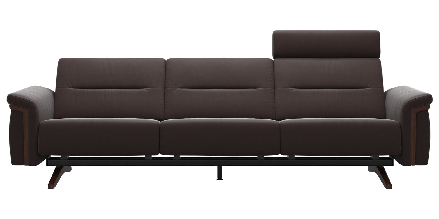 Stella Wood | 3-Seater Sofa with Headrest