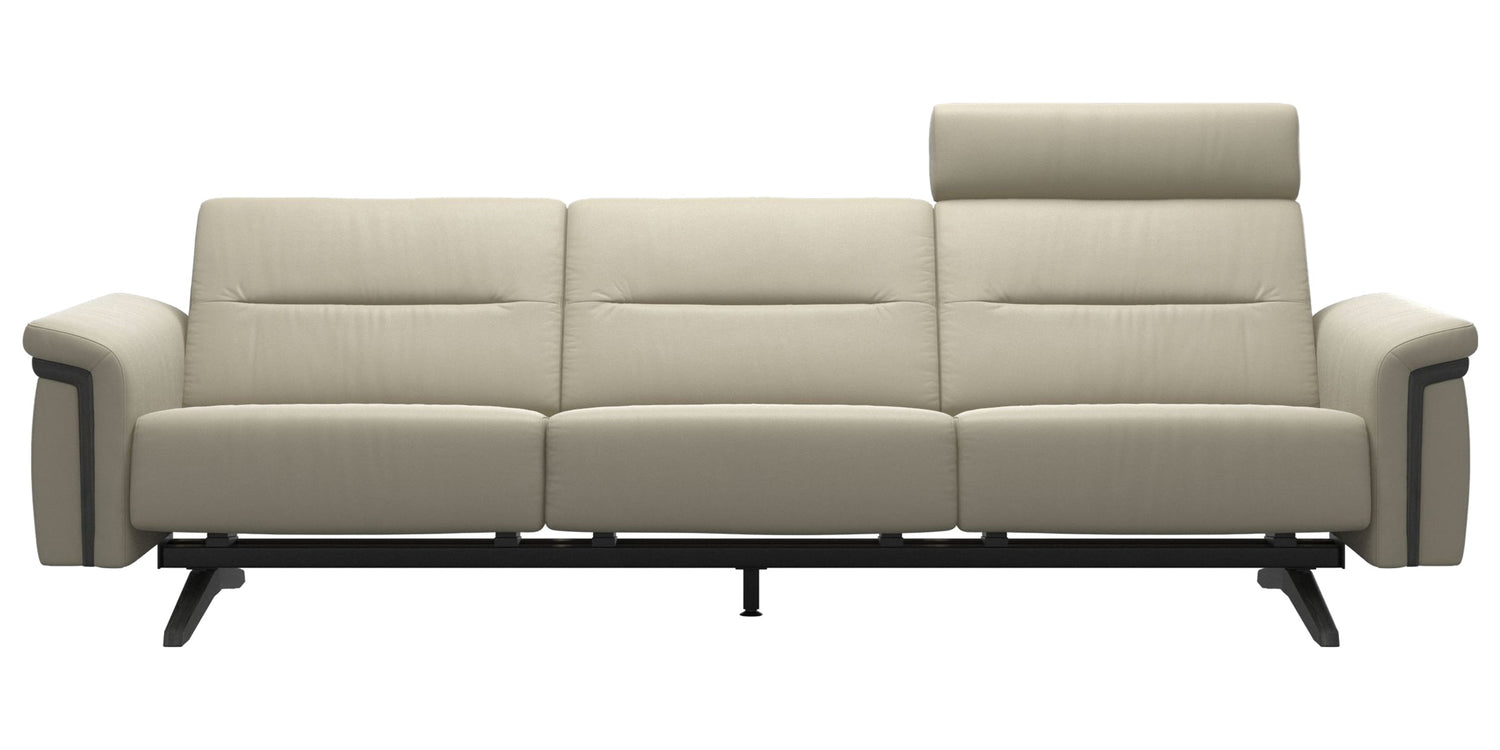 Stella Wood | 3-Seater Sofa with Headrest