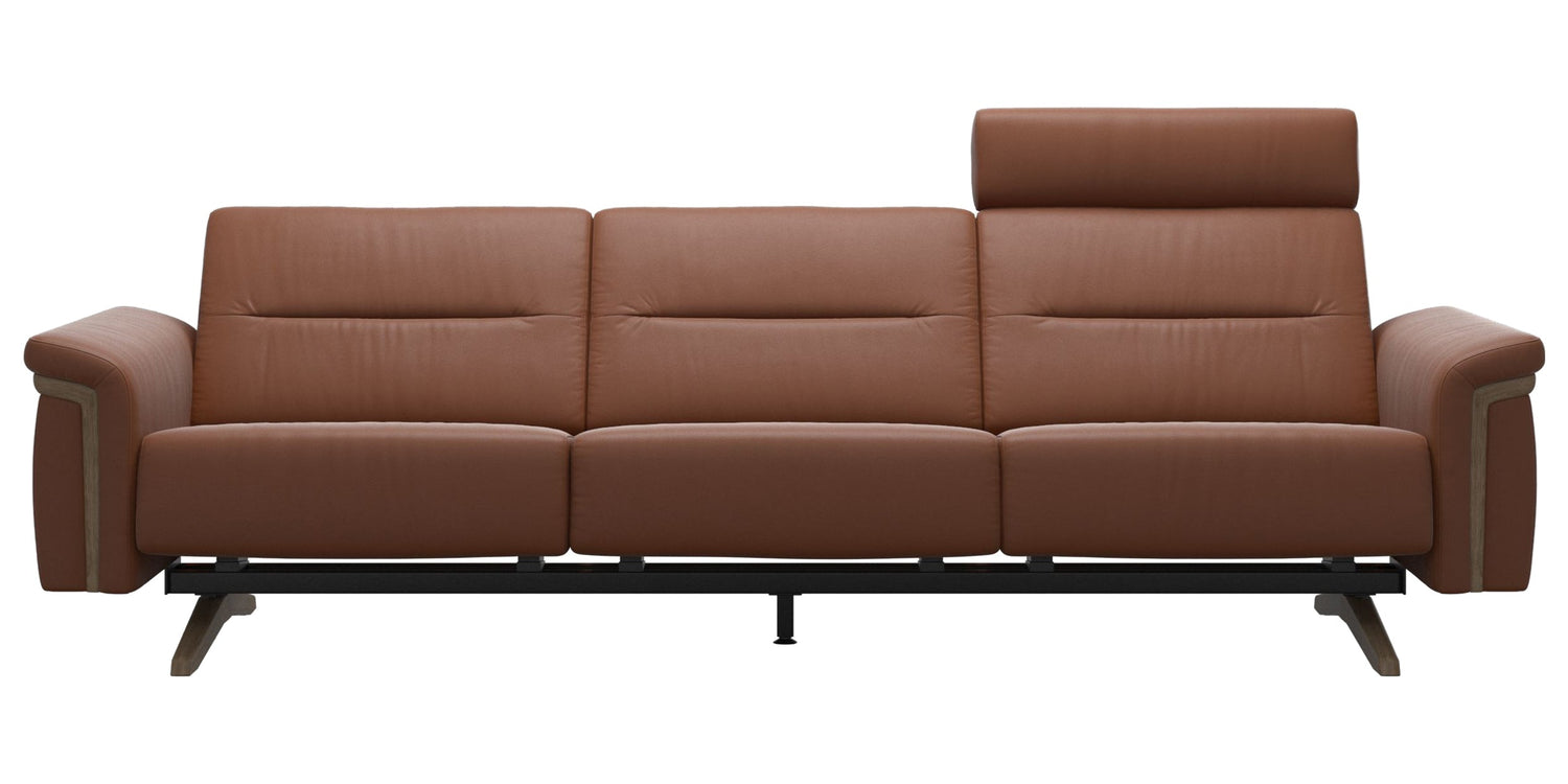 Stella Wood | 3-Seater Sofa with Headrest