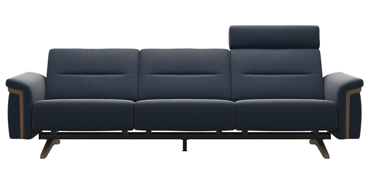 Stella Wood | 3-Seater Sofa with Headrest