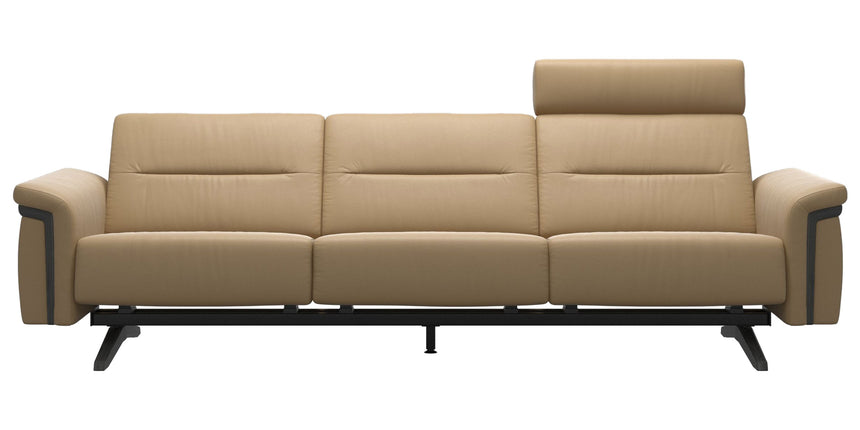 Stella Wood | 3-Seater Sofa with Headrest