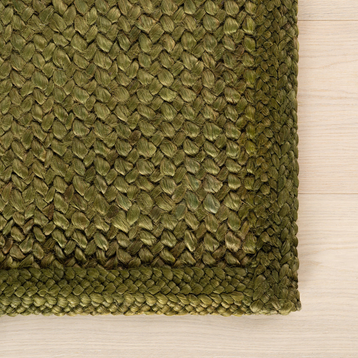 Dash & Albert Thale Textured Handmade Jute Rug in Moss, photo 6