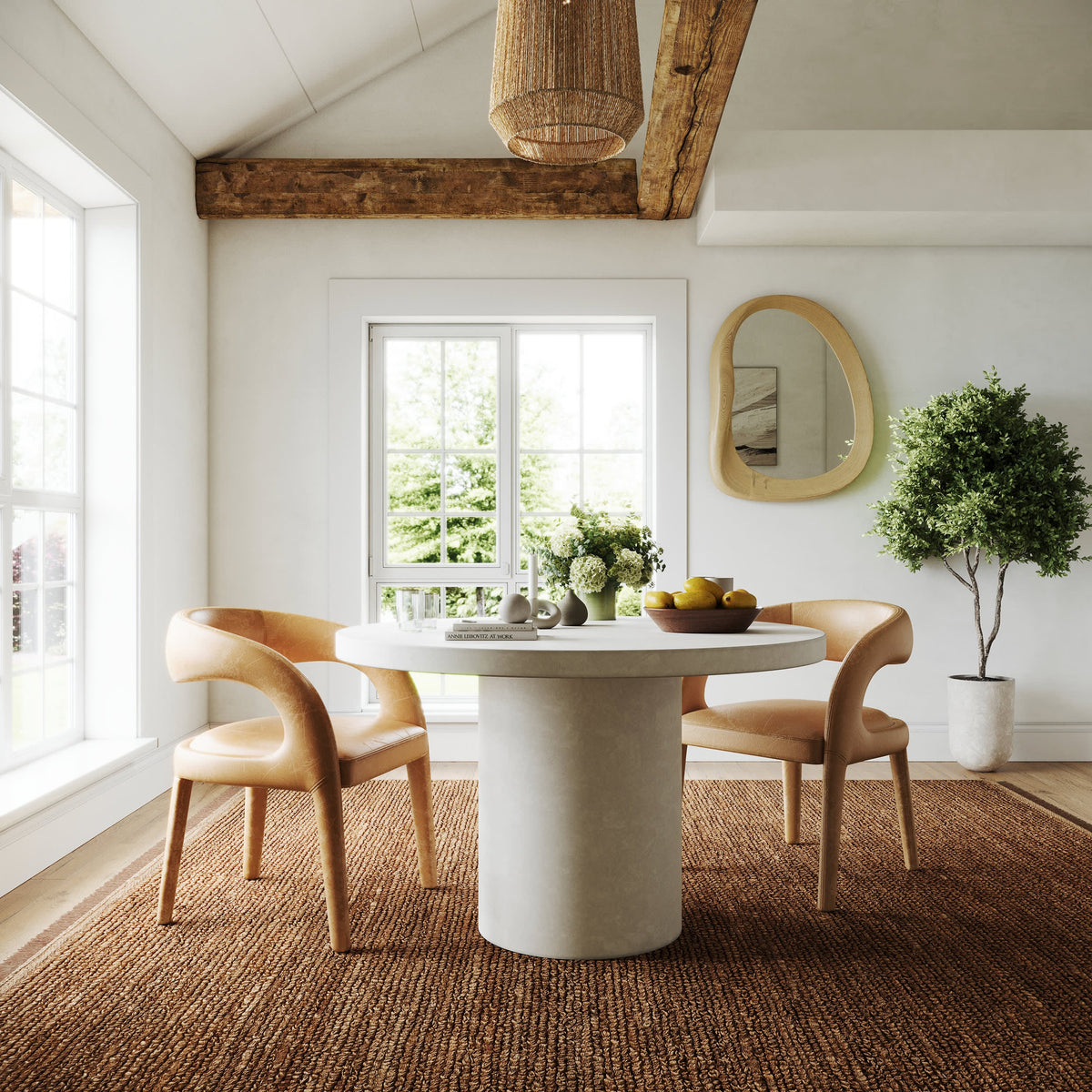 Dash & Albert Varnu Textured Handmade Jute Rug in Natural, photo 2
