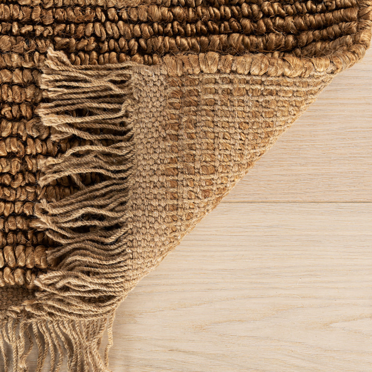 Dash & Albert Varnu Textured Handmade Jute Rug in Natural, photo 3