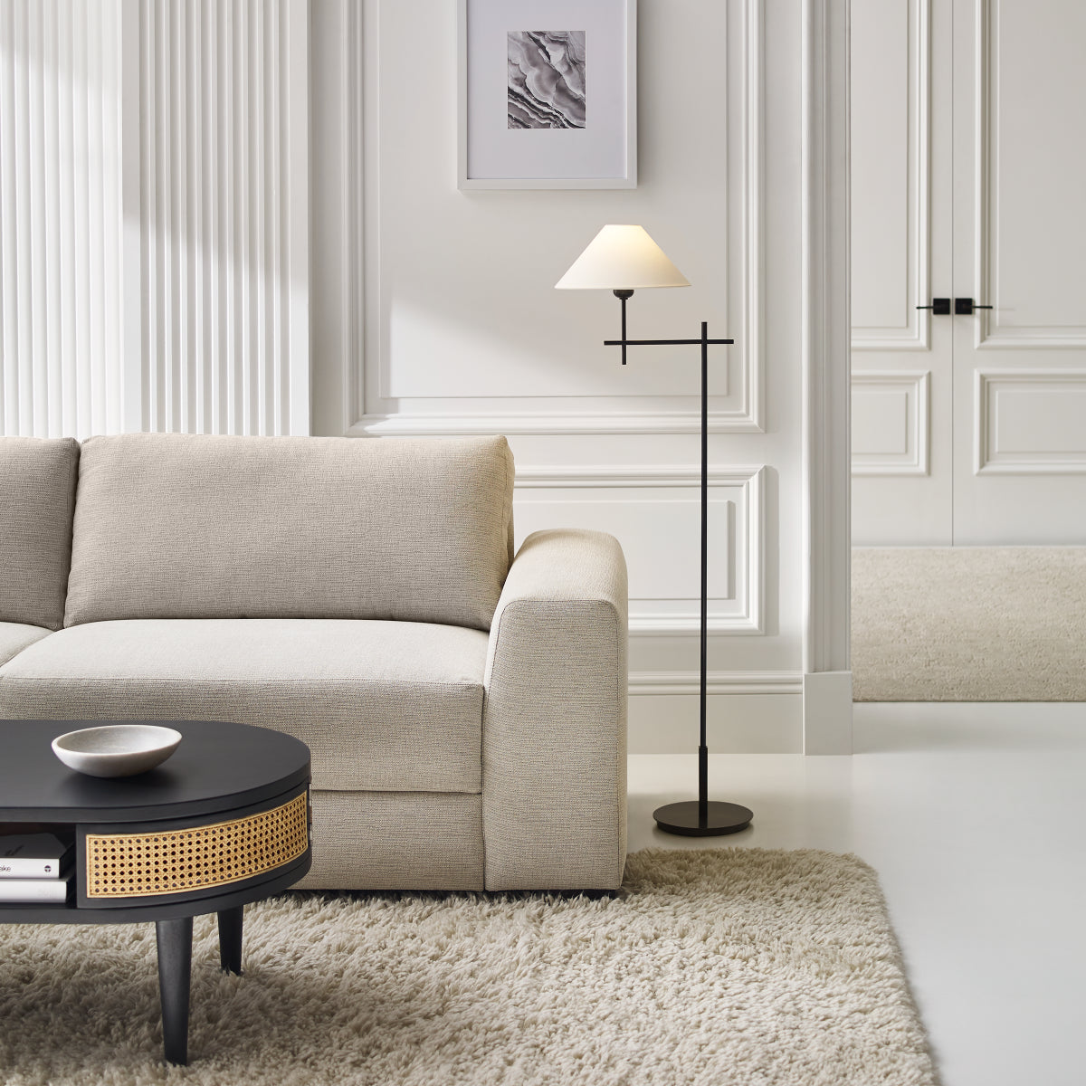 Hackney Bridge Arm Floor Lamp