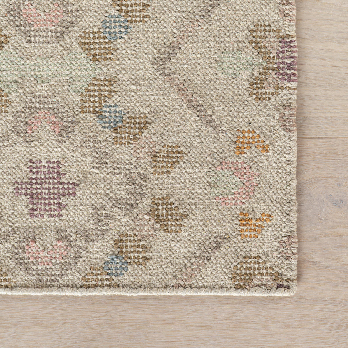 Dash & Albert Vittoria Cotton Rug in Multicolour, photo 4