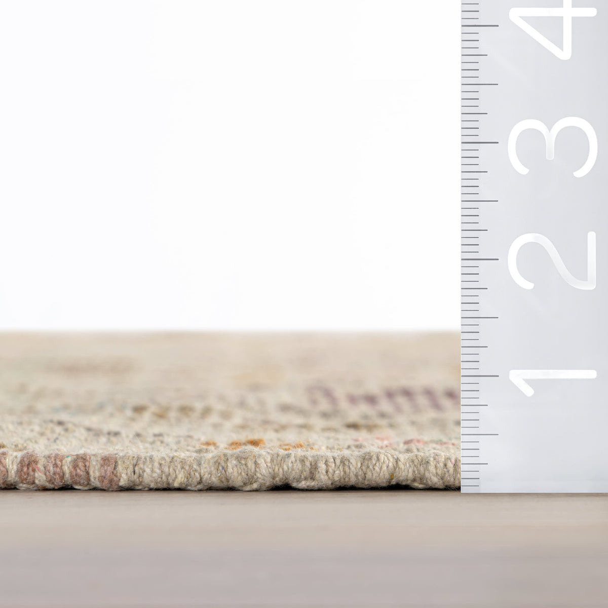 Dash & Albert Vittoria Cotton Rug in Multicolour, photo 5