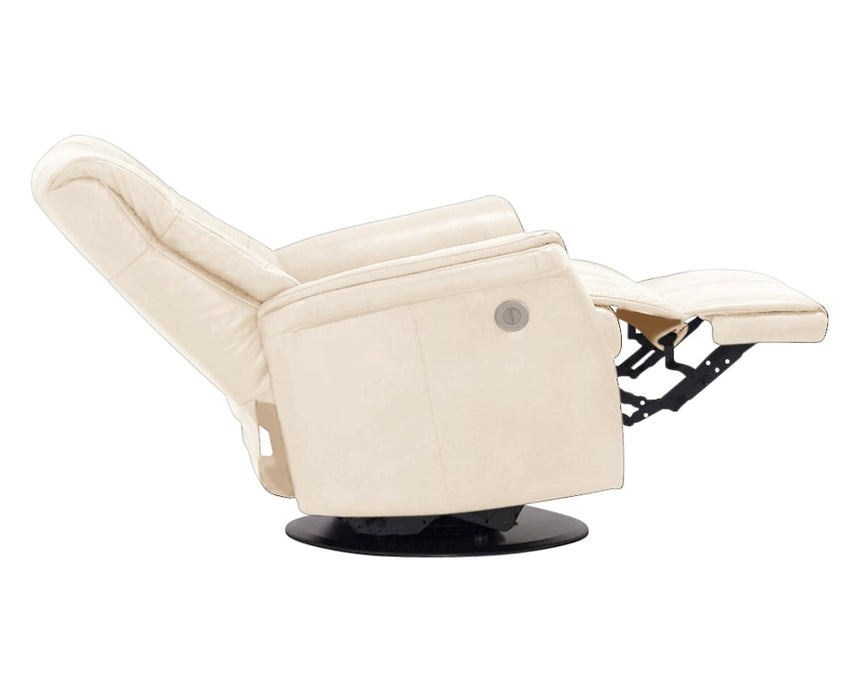 Trend Leather Snow | Norwegian Comfort Denver Recliner | Valley Ridge Furniture