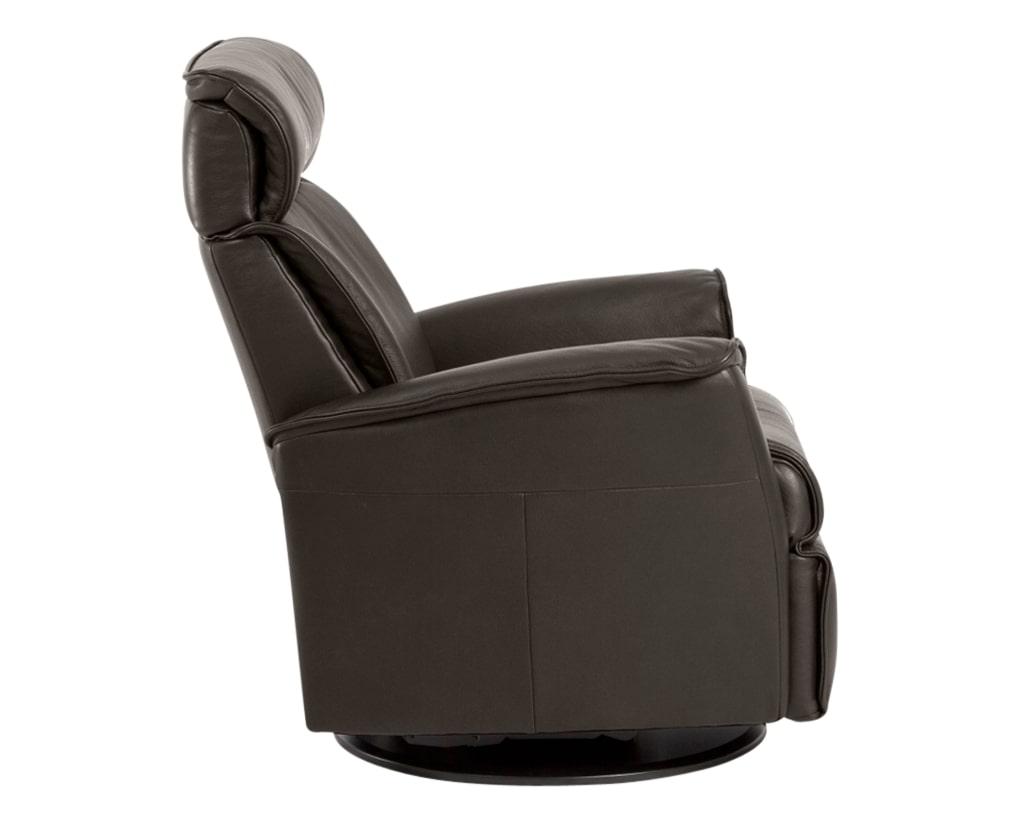 Trend Leather Smoke | Norwegian Comfort Luc Recliner | Valley Ridge Furniture
