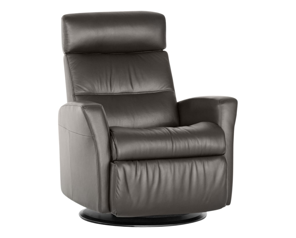 Trend Leather Graphite | Norwegian Comfort Paradise Recliner | Valley Ridge Furniture