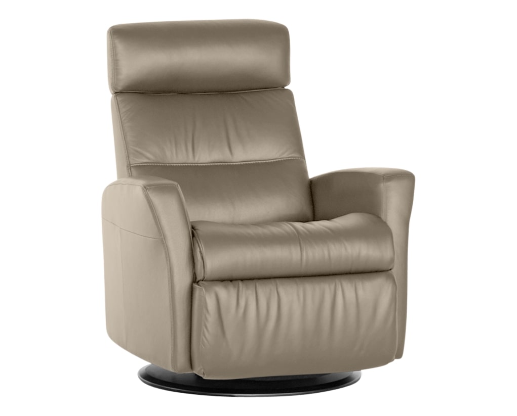 Trend Leather Pebble | Norwegian Comfort Paradise Recliner | Valley Ridge Furniture
