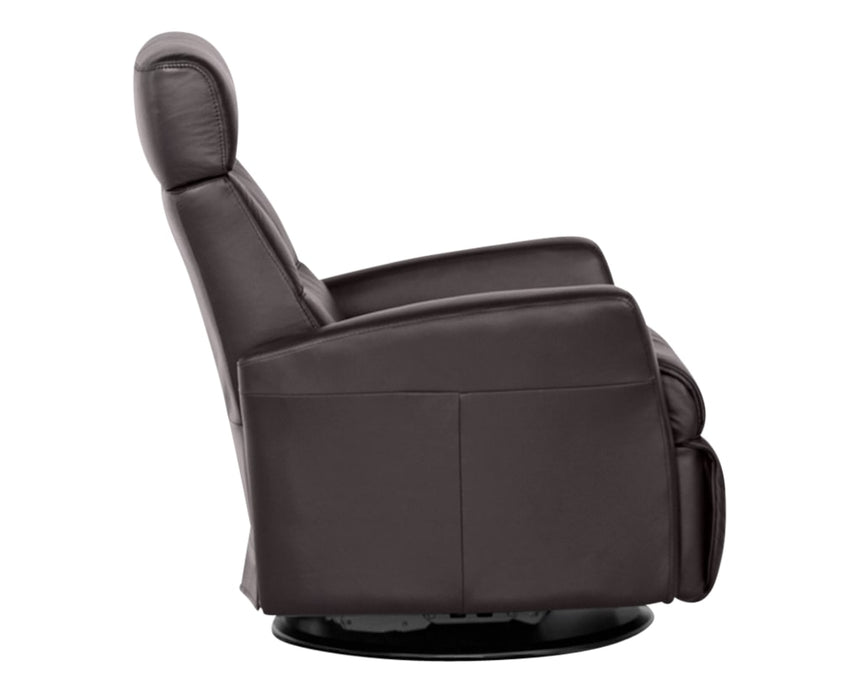 Trend Leather Chocolate | Norwegian Comfort Paradise Recliner | Valley Ridge Furniture