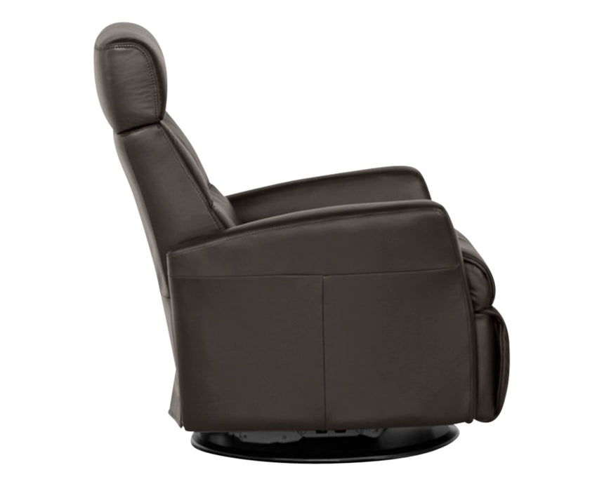 Trend Leather Smoke | Norwegian Comfort Paradise Recliner | Valley Ridge Furniture