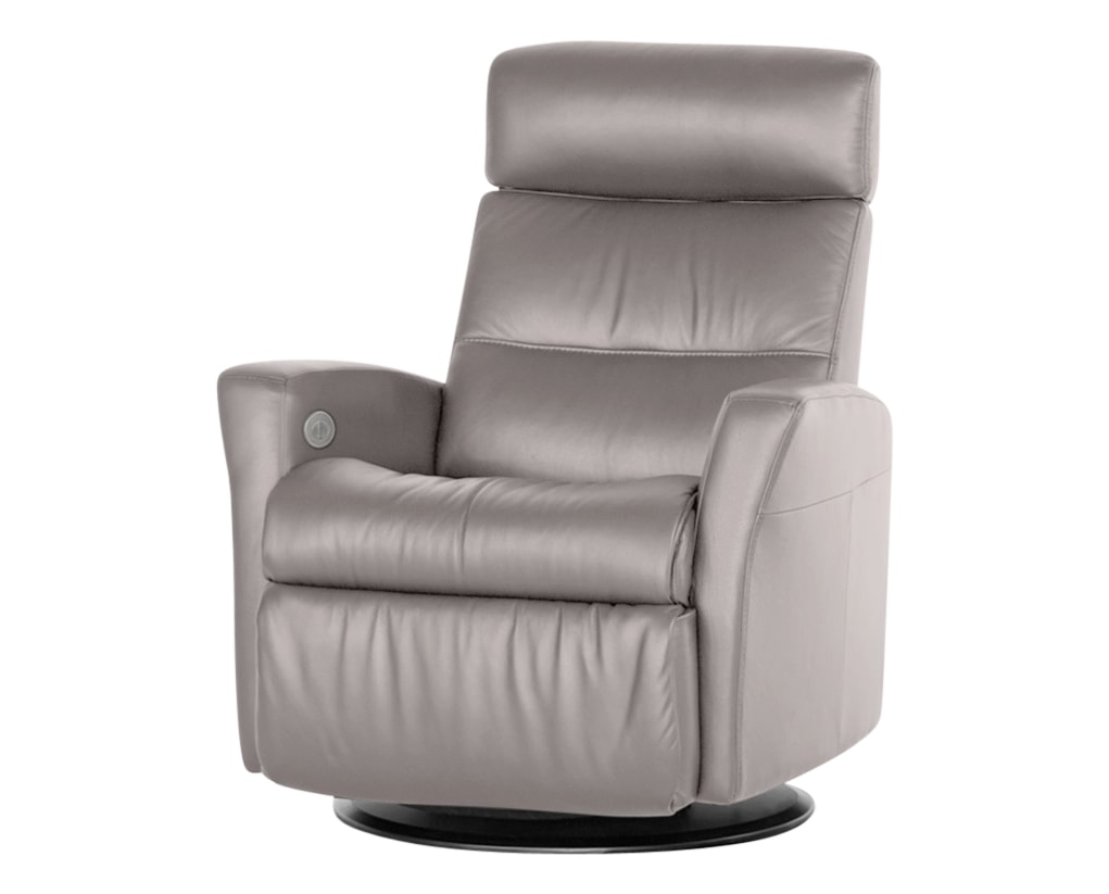 Trend Leather Cinder | Norwegian Comfort Paradise Recliner | Valley Ridge Furniture