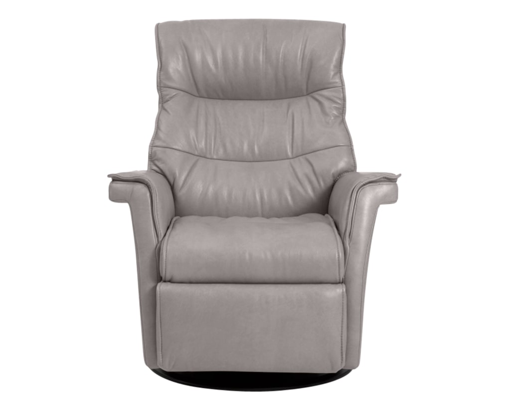 Trend Leather Cinder | Norwegian Comfort Chelsea Recliner | Valley Ridge Furniture
