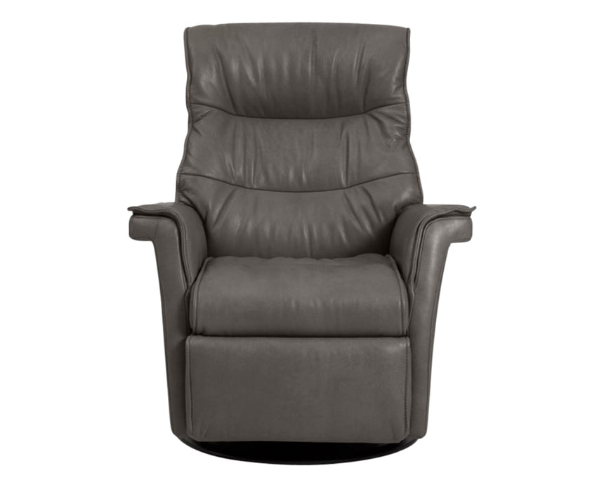 Trend Leather Graphite | Norwegian Comfort Chelsea Recliner | Valley Ridge Furniture