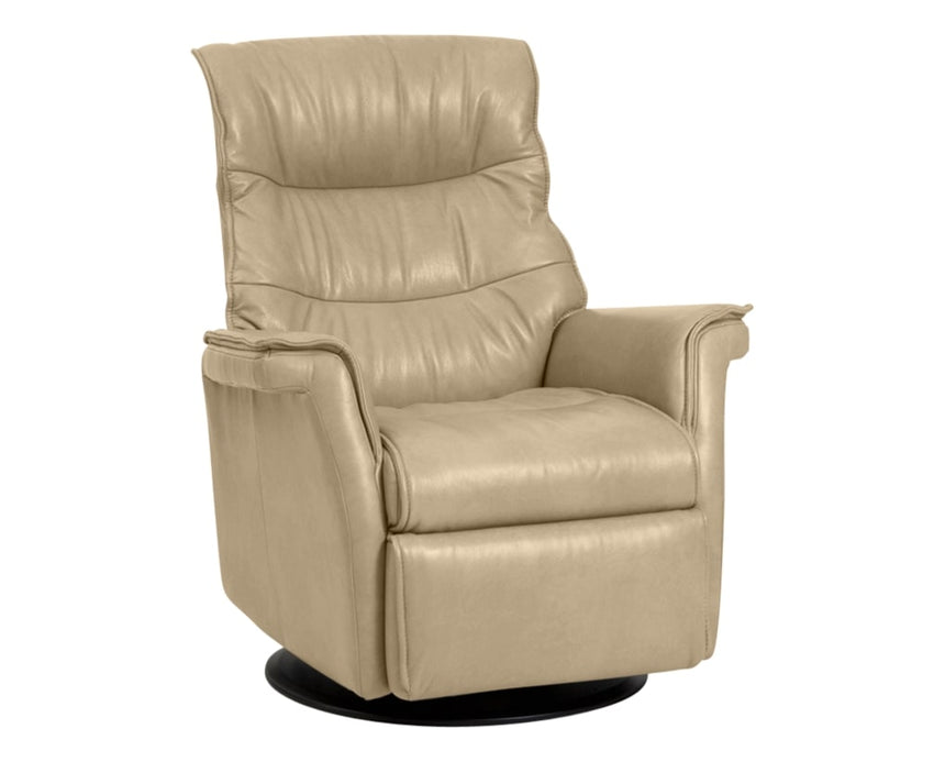 Trend Leather Sand | Norwegian Comfort Chelsea Recliner | Valley Ridge Furniture
