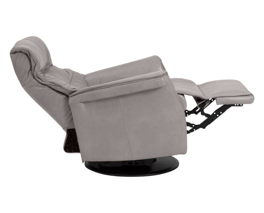 Trend Leather Cinder | Norwegian Comfort Chelsea Recliner | Valley Ridge Furniture