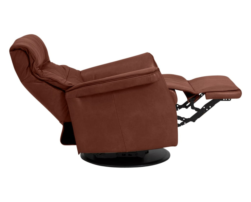 Trend Leather Cognac | Norwegian Comfort Chelsea Recliner | Valley Ridge Furniture