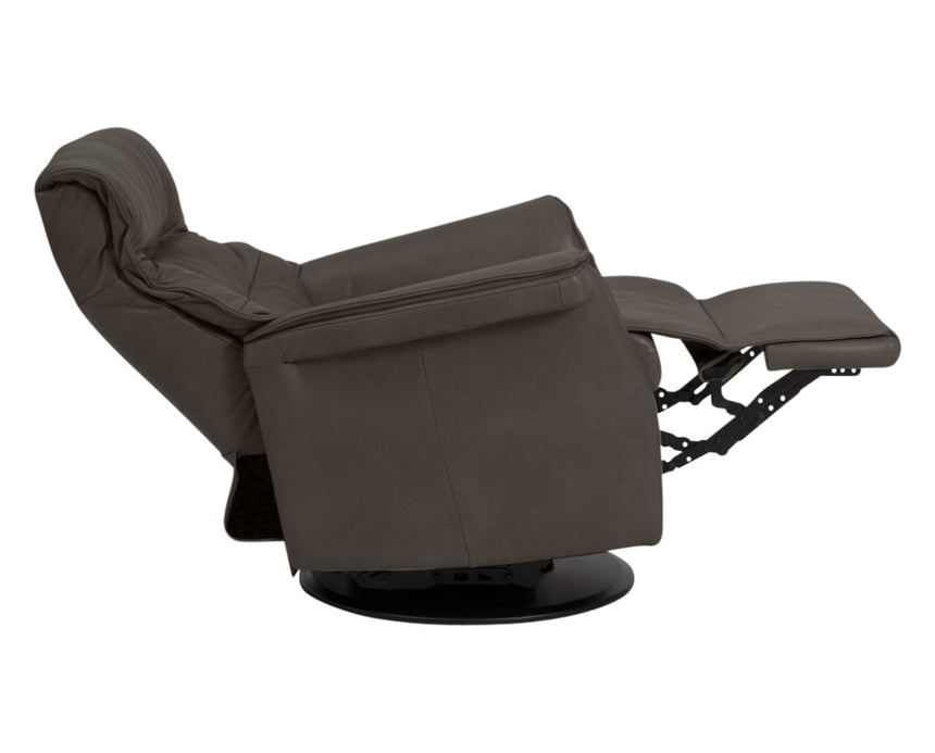 Trend Leather Smoke | Norwegian Comfort Chelsea Recliner | Valley Ridge Furniture