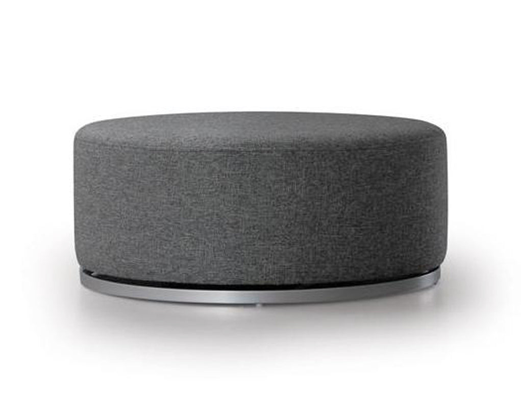 Twist Earl Grey | Trica Marshmallow Ottoman | Valley Ridge Furniture