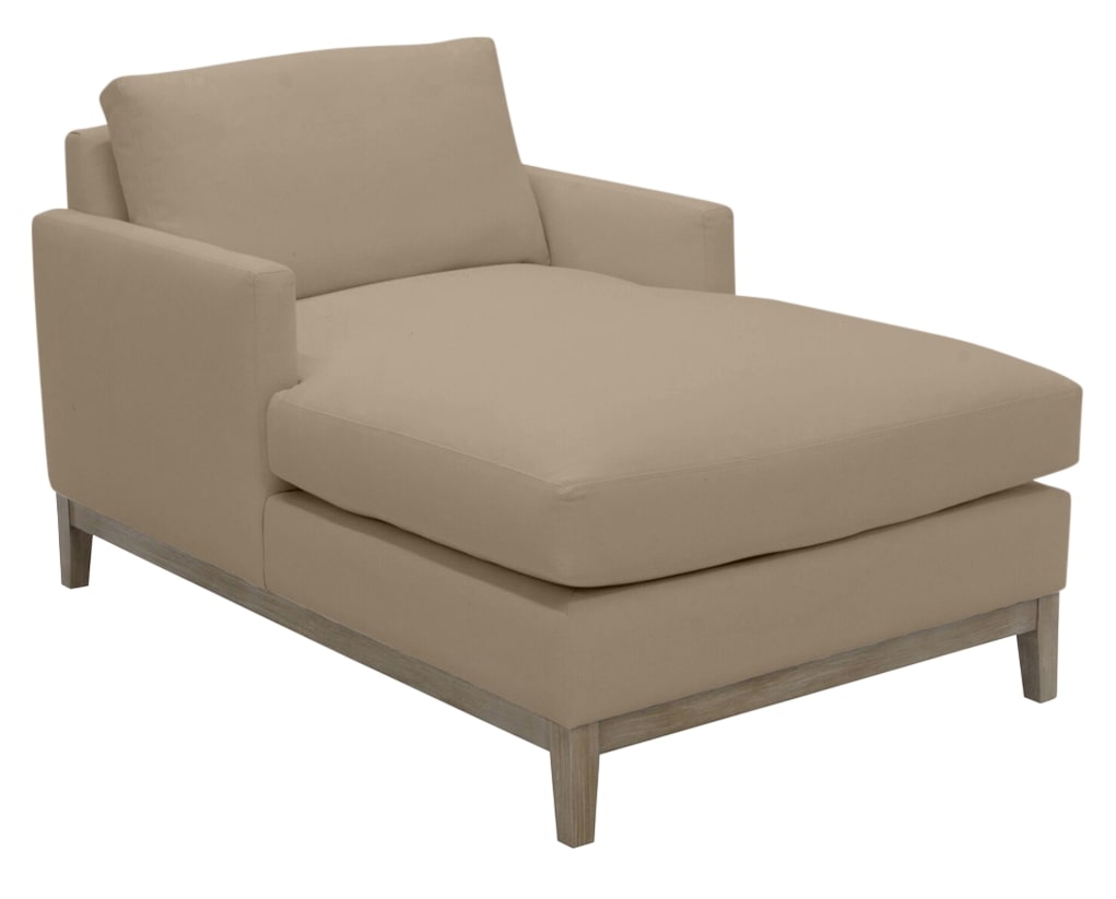 Douglas Fabric Camel | Camden Manhattan Chaise | Valley Ridge Furniture