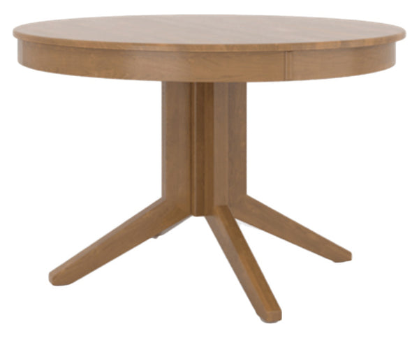 Canadel pedestal store dining table