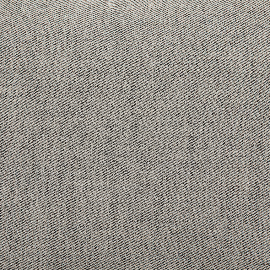 Gabardine Grey Fabric & Distressed Natural Parawood with Gunmetal Iron | Kennedy Chair | Valley Ridge Furniture