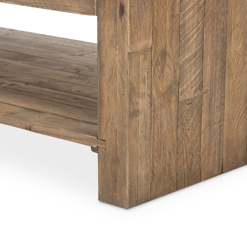 Sierra Rustic Natural Pine | Beckwourth Coffee Table | Valley Ridge Furniture