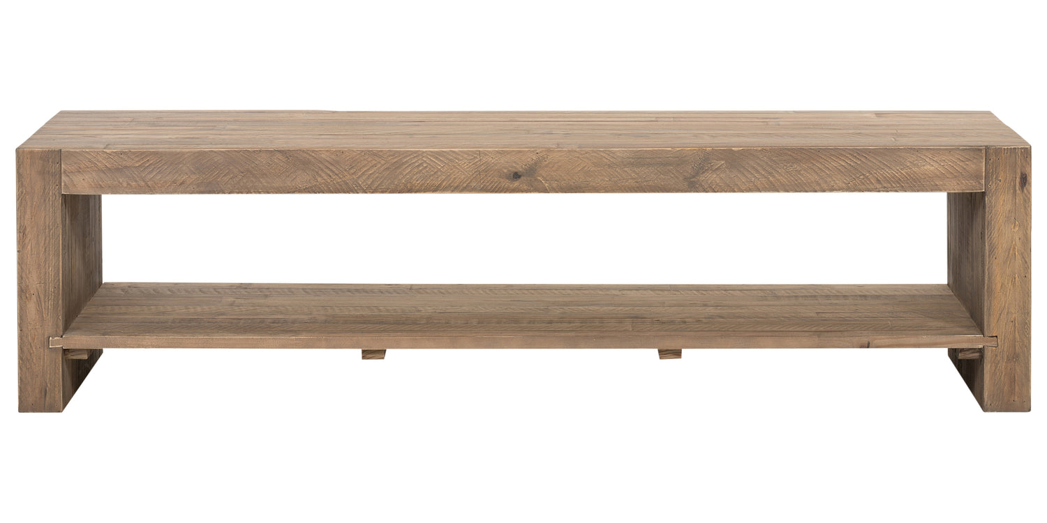 Sierra Rustic Natural Pine | Beckwourth Coffee Table | Valley Ridge Furniture